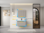 Set Mobilier, Baie, Kaki, T1111M-70 - imagine 2