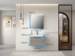Set Mobilier, Baie, Gri/Crem, 1180M-70 - imagine 2