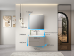 Set Mobilier, Baie, Gri/Crem, 1180M-80 - imagine 2