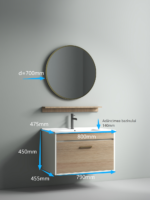 Set Mobilier, Baie, Culoarea Lemnului, J213 - imagine 2